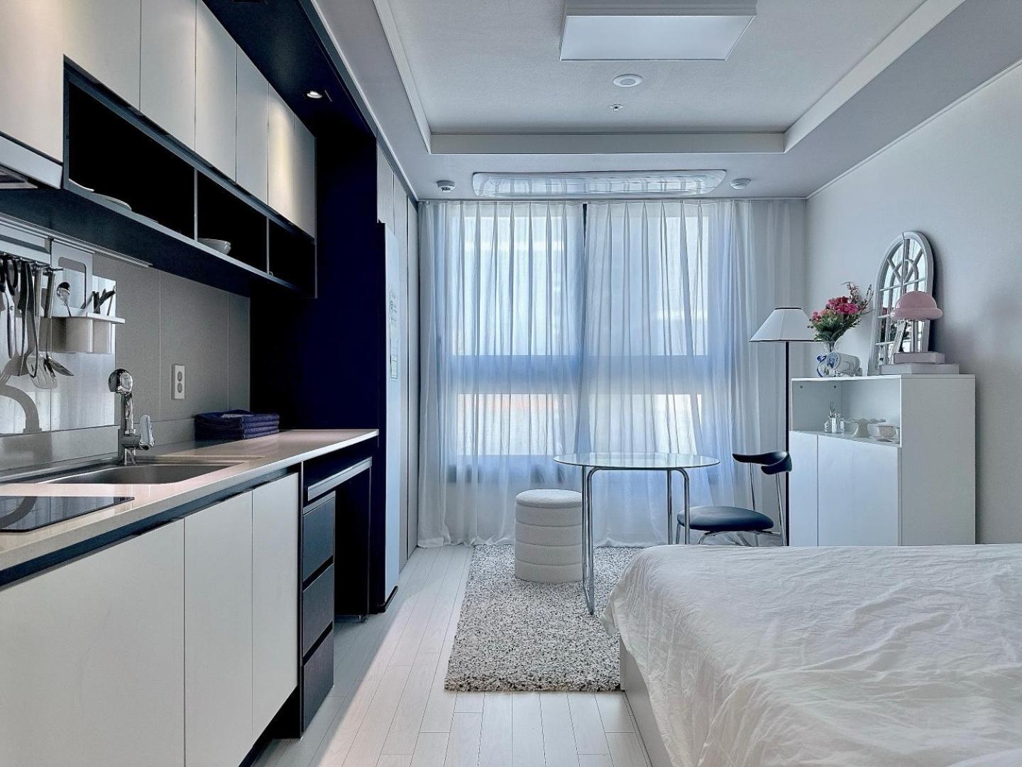 Dongseongro Meomoom Apartamento Daegu Quarto foto